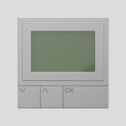 Siedle&Söhne - Funktionsmodul für Türkommunikation Display-Ruf-Modul DRM 612-02 SM Silber-Metallic