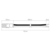 Nobile - Elektrisches Zubehör/Ersatzteile für Leuchten Anschlussleitung 0,1m 8099600003