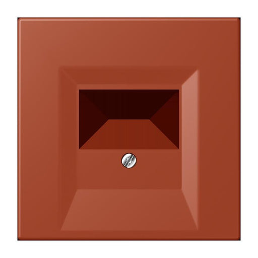Jung - Einsatz/Abdeckung für Kommunikationstechnik Abdeckung für TAE LC 969 T 232 locre rouge (32110)