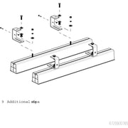 Bosch Thermotechnik - Zubehör/Ersatzteile für Wärmepumpe Bodenkonsole 7716161065 f.Split-Außeneinheit