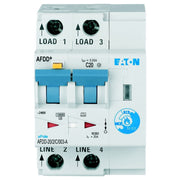 Eaton - Kombination FI-Schalter/Leitungsschutzschalter mit Zusatzeinrichtung Brandschutzschalter AFDD-20/2/C/003-A C, 20 A, Typ A