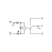 WAGO GmbH & Co. KG - Schaltrelais Relaismodul 859-399 DC 110 V,1 Wechsler − 10 Stück