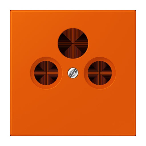 Jung - Einsatz/Abdeckung für Kommunikationstechnik Abdeckung für Sat/BK-Dose LC 990 SAT 260 orange vif (4320S)