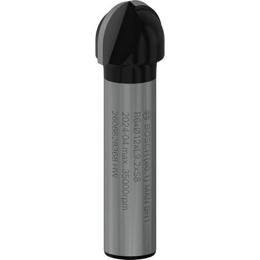 Bosch - Fräser PRO Hohlkehlfräser, 2608628368 R 6, Schaft 8 mm
