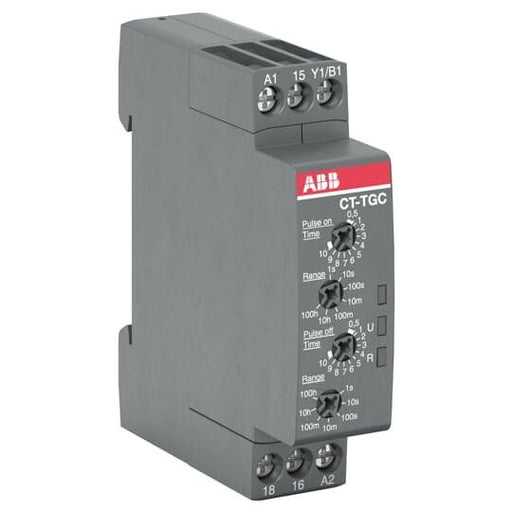 ABB Stotz S&J - Zeitrelais taktgebend CT-TGC.12 1We,24-48VDC/24-240V
