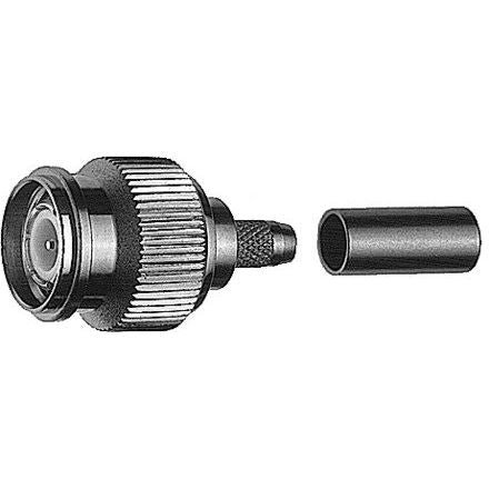 Telegärtner - Koax-Steckverbinder TNC-Stecker 100023730 G1YR23092 − 5 Stück
