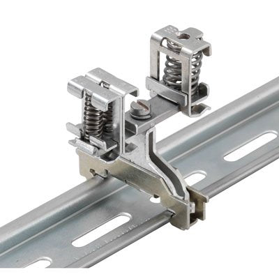 Weidmüller - Zubehör/Ersatzteile für Klemmen Befestigungsset Klemmen BS35IIKLBUE3-8/2X2-6 − 10 Stück