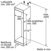 Bosch - Kühl-/Gefrierkombination EB-Kühl/Gefrierkombi KIS86AFE0 Serie6