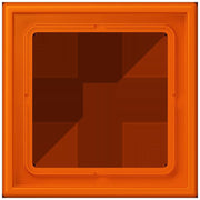 Jung - Abdeckrahmen Rahmen 1-fach LC 981 224 orange
