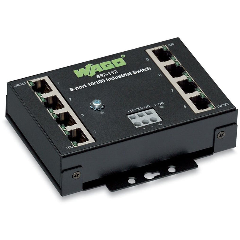 WAGO - Netzwerk Switch Industrie Eco Switch 852-112 8 Port