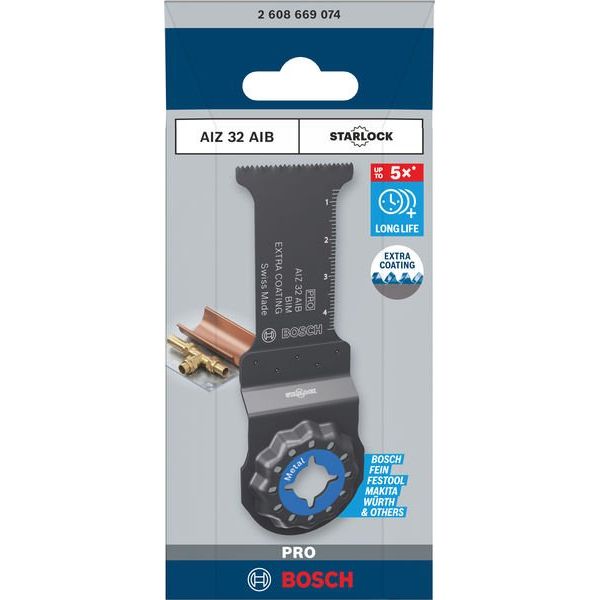 Bosch - Blatt für Oszillierer PRO AIZ 32 AIB Blatt für 2608669074 Multifunktionswerkze