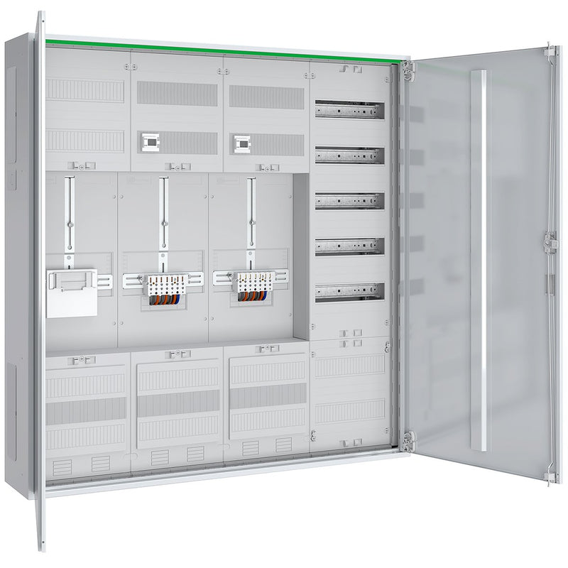 ABN - Zähler-Komplettschrank Zählerschrank ABNRS407Z0062 3Pkt 2Z