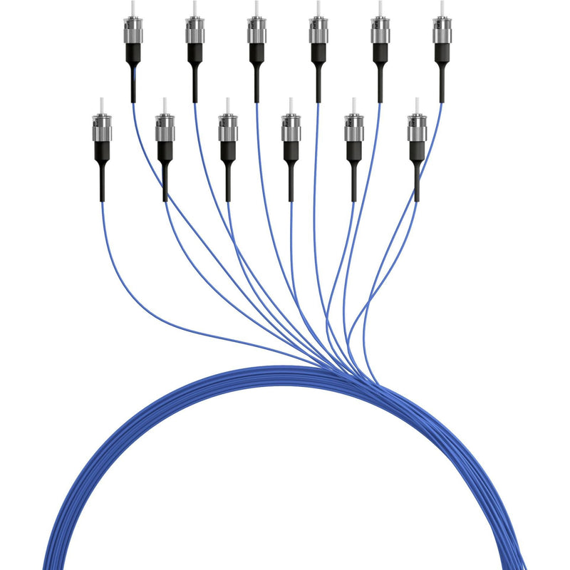 EFB-Elektronik - LWL-Pigtail ST Faserpigtail G62,5/125 O3313.2 2m − 12 Stück