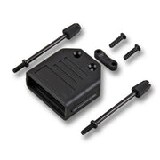 EFB-Elektronik - D-Sub-Haube Flip-Top Haube sw 29484.1 25-polig − 50 Stück