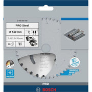 Bosch - Kreissägeblatt PRO Steel cordless 2608837747 Kreissägeblatt 140 x