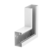 OBO Bettermann - Flachwinkel für Geräteeinbaukanal Flachwinkel steigend GS-AFS70130RW asymmetrisch 70x130