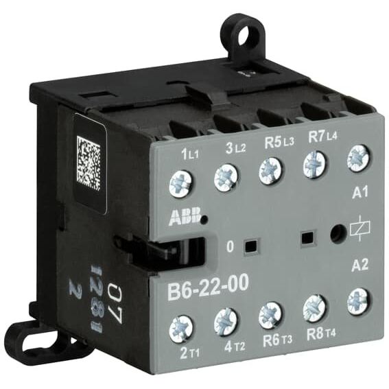 ABB Stotz S&J - Leistungsschütz zum Schalten von Wechselstrom Kleinschütz B6-22-00-85 380-415V 40-450Hz