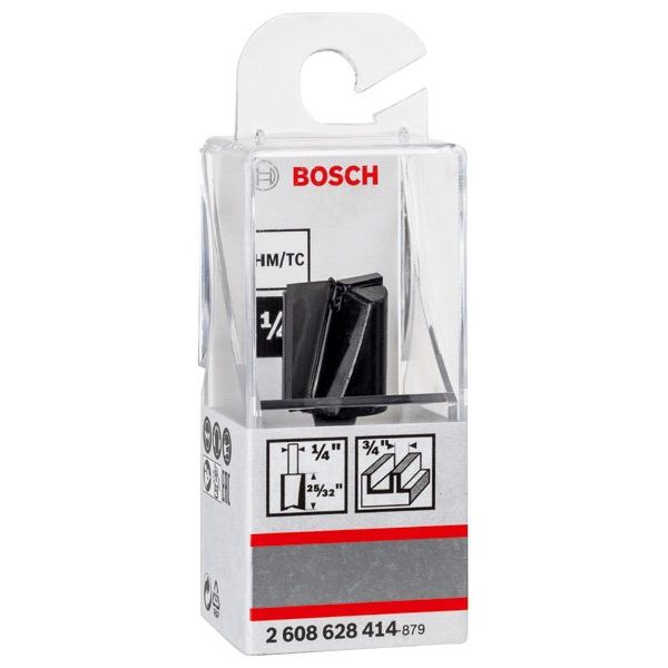 Bosch - Fräser PRO Nutfräser, 2608628414 zweischneidig 3/4