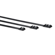 HellermannTyton - Kabelbinder 112-00025(100) 123x9 mm, schwarz − 100 Stück