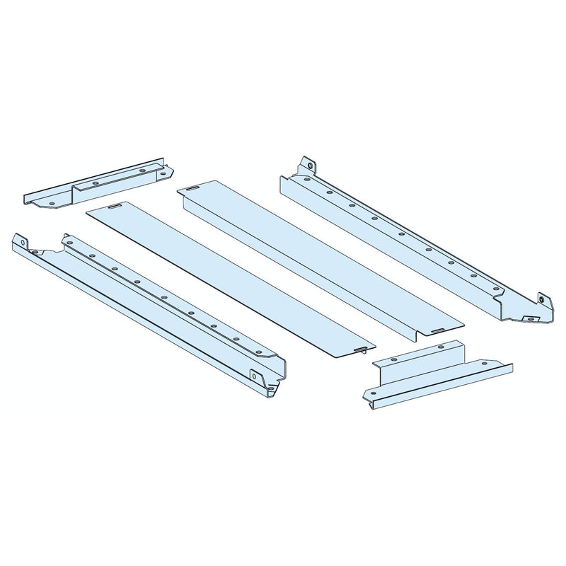 Schneider Electric - Einführungsflansch für Kleingehäuse/Schaltschrank Kabeleinführungsplatte LVS08693 2teil. BxT=300x600mm