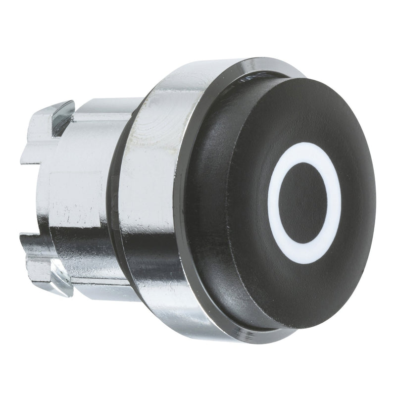 Schneider Electric - Frontelement für Drucktaster Frontelement, schwarz ZB4BL232 f. Drucktaster D22mm