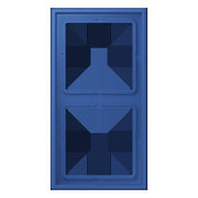 Jung - Abdeckrahmen Rahmen 2-fach LC 982 253 bleu outremer 59