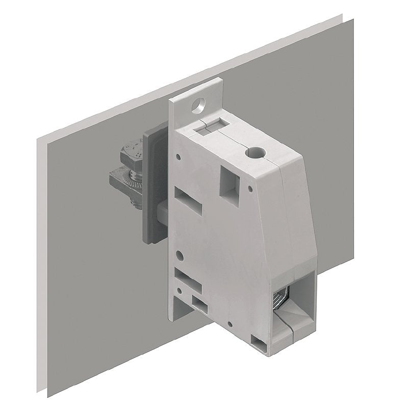 Weidmüller - Durchführungsklemme WGK 95F VP GY BX − 10 Stück