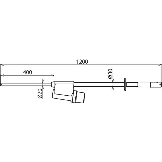 DEHN - Spannungsprüfgerät Spannungsprüfer PHE4 22 S 22kV 50Hz Kat. S