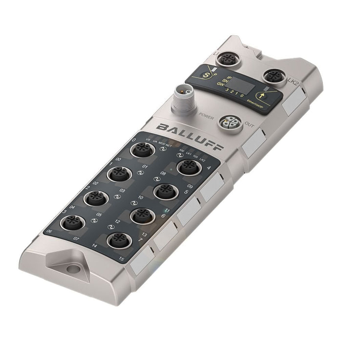 Balluff - Feldbus, Dez. Peripherie - Digitales Ein-/Ausgangs-Modul Netzwerk-Modul BNI EIP-508-105-Z067  − 1 Stück
