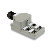 Weidmüller - Passiver Sensor-/Aktor-Verteiler (ohne Leitung) Sensor-Aktor-Verteiler SAI-4-M 4P M12 kompl.Modul, IP68