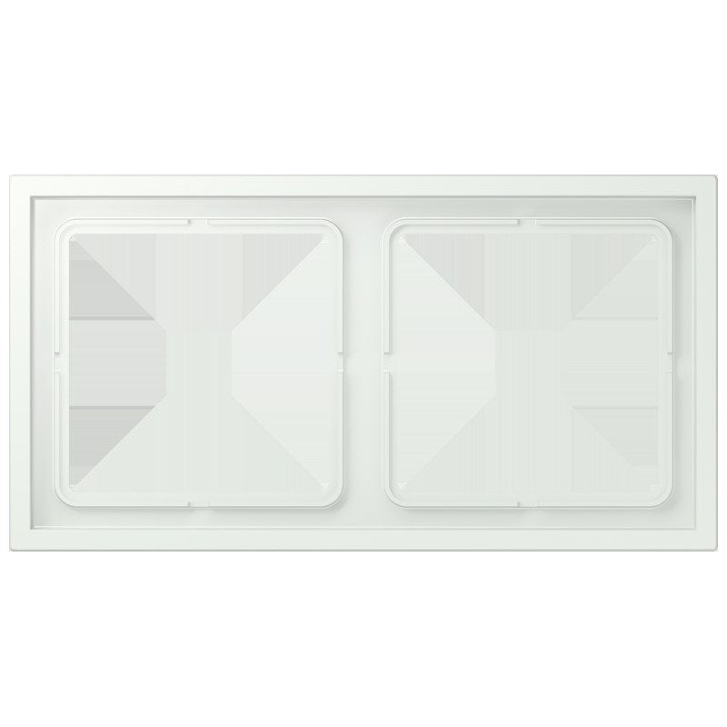 Jung - Abdeckrahmen Rahmen 2-fach LCZ 982 BF 210 outremer gris