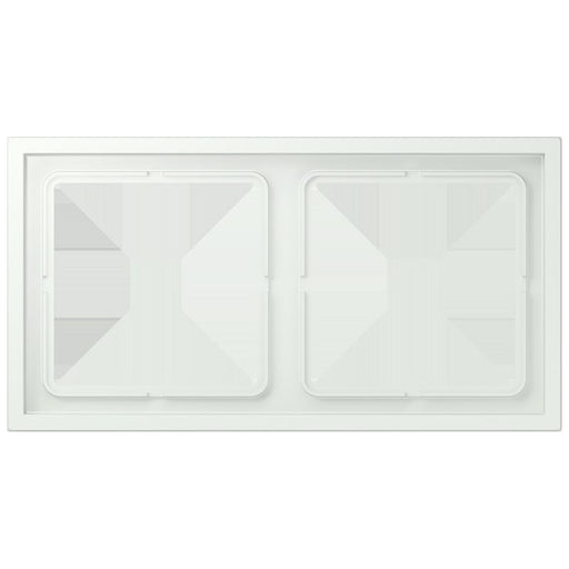 Jung - Abdeckrahmen Rahmen 2-fach LCZ 982 BF 210 outremer gris