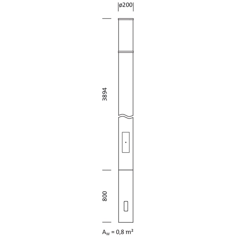 Siteco - Mechanisches Zubehör/Ersatzteile für Leuchten Gehäuse 5NA52941XD08
