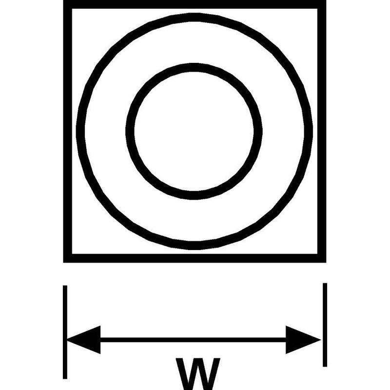HellermannTyton - Befestigungssockel und -element für Kabelbinder Wanddübel LOK01-N66-BK-C1 − 100 Stück
