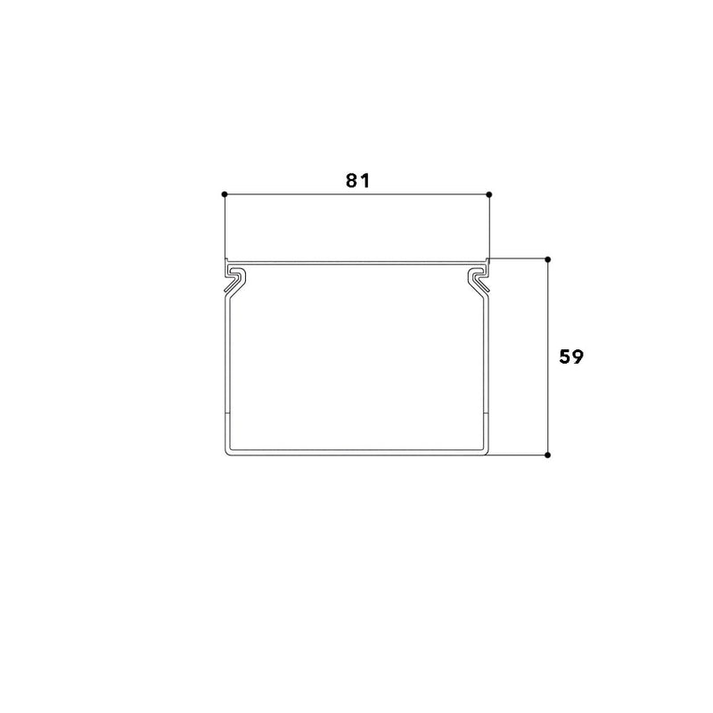 GGK - Verdrahtungskanal N1690 − 2 Meter