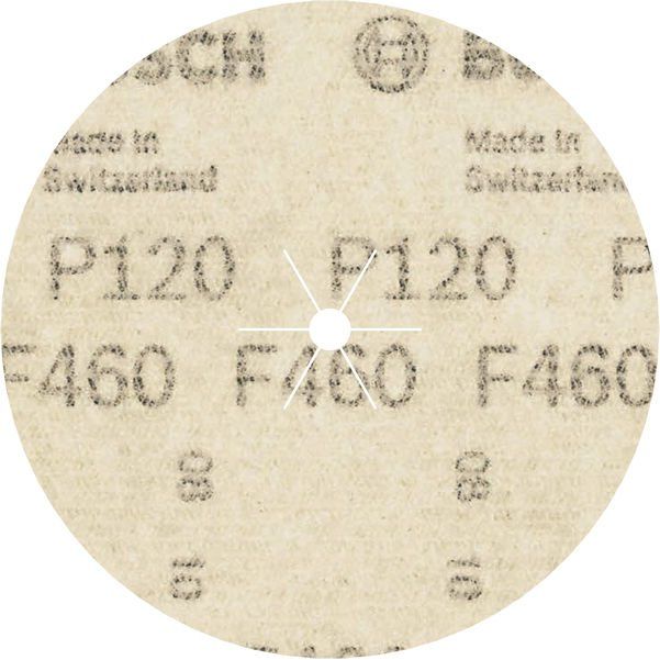 Bosch - Schleifpapier/Schleifvlies PRO F460 Schleifblatt, 125 1609200163 mm, G120, 5-tlg