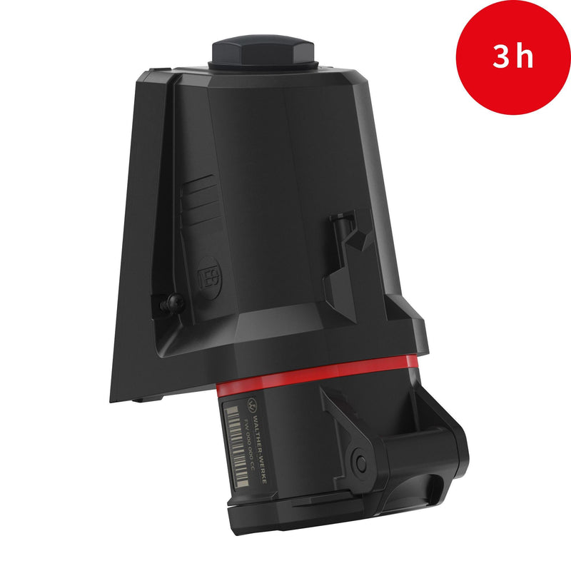 Walther Werke - CEE-Steckdose (IEC 60309) CEE NEO Wandsteckdose FW110503CC 16A 5P 3h IP54 − 5 Stück