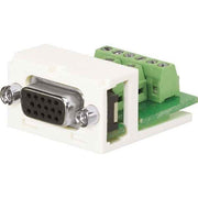 Panduit - D-Sub-Steckverbinder MINICOM SUB-D15-Buchse CMD15HDBLY schwarz