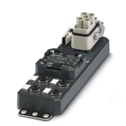 Phoenix Contact - Passiver Sensor-/Aktor-Verteiler (ohne Leitung) Powerverteiler SACB-4/T-L-8#1413929 − 1 Stück