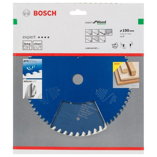 Bosch - Kreissägeblatt Expert for 2608644087 Wood T 190 x Stern