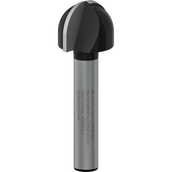 Bosch - Fräser PRO Hohlkehlfräser, R 2608628633 5/16