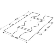 LTS Licht&Leuchten - Mechanisches Zubehör/Ersatzteile für Leuchten Verstärkungsrahmen ZVP 100 2-teilig universal