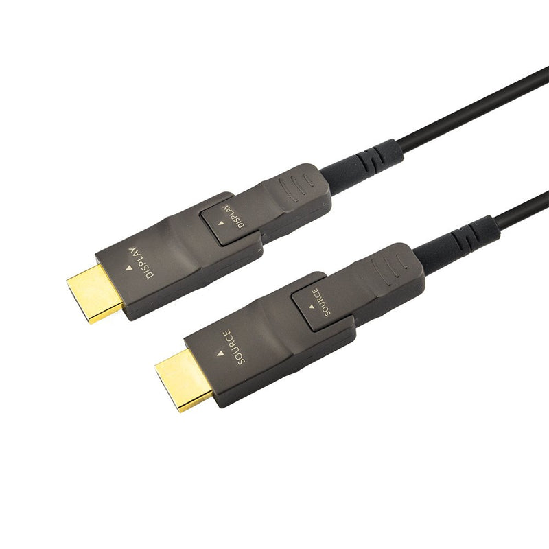 E+P Elektrik - Konfektioniertes A/V-Kabel HDMI-Hybridkabel 100m OCH 100 optisch,sw
