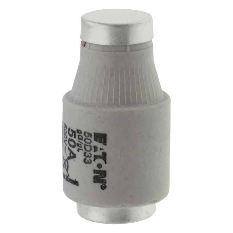 Eaton - D-Sicherungseinsatz Sicherungseinsatz Nieders. SICHERUNG-#50D33 50A AC 500V 100kA − 5 Stück