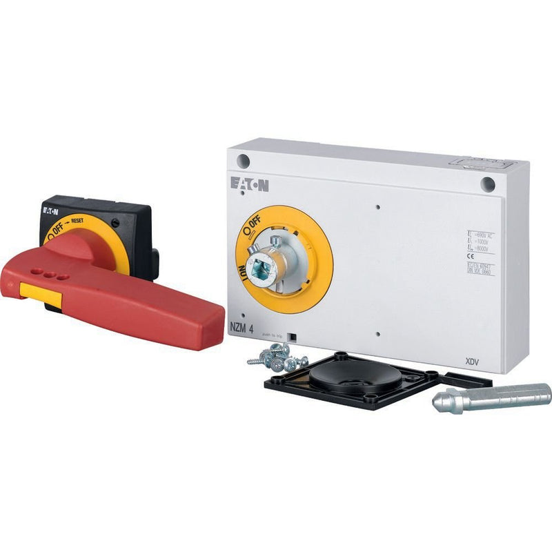 Eaton - Handgriff für Schaltgeräte Türkupplungsdrehgriff rot- NZM4-XTVDVR-0-NA gelb abschließbar  − 1 Stück