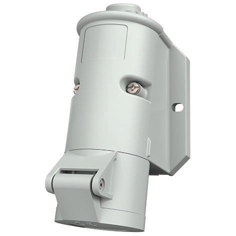 Mennekes - CEE-Steckdose (IEC 60309) Wanddose 1844 32A,2p,12h,50V,IP44