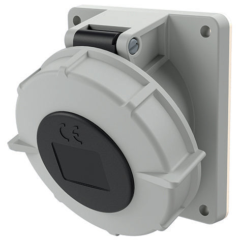 Mennekes - CEE-Anbausteckdose (IEC 60309) Anbaudose TwinCONTACT 1806 32A4p7h500V,IP67