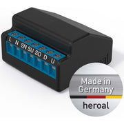 heroal Johann Heckenjohann - Bussystem-Jalousieaktor Unterputz Rollladeaktor heroal Connect RS nachrüstbar WLAN