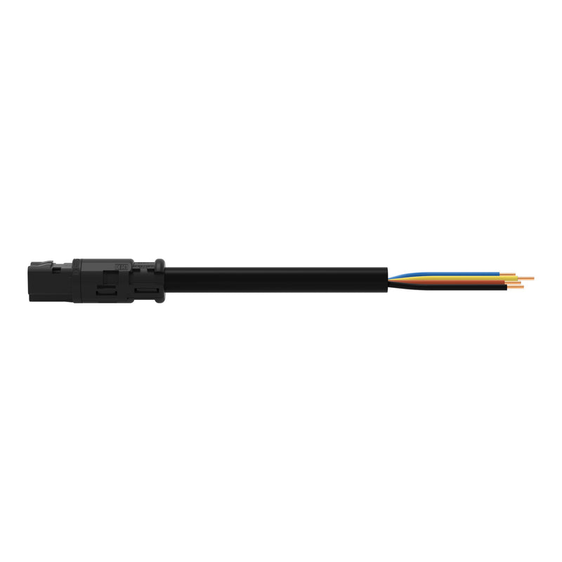 WAGO - Konfektionierte Leitung für steckbare Gebäudeinstallation konfekt. Anschlussleitung 774-9994/216-701 Eca,Stecker
