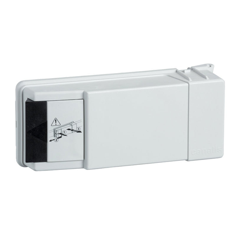 Schneider Electric - Abgangskasten für Schienenverteiler Abgangsadapter KBC16DCB40 16A 3L,N,PE o.Si